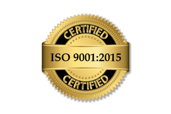 ISO 9001:2015 Certified
